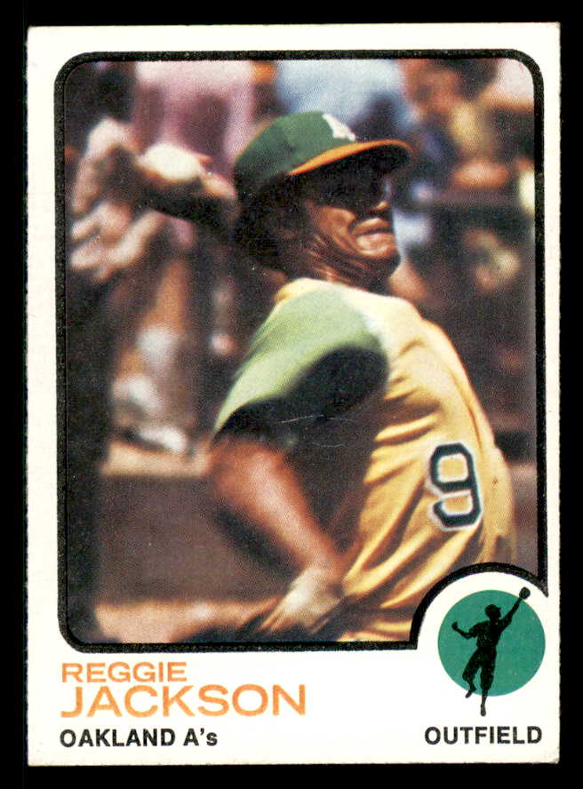 1973 Topps Baseball #255 Reggie Jackson A's EX-MT 542280