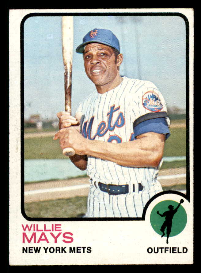 1973 Topps Baseball #305 Willie Mays Mets EX-MT 542287