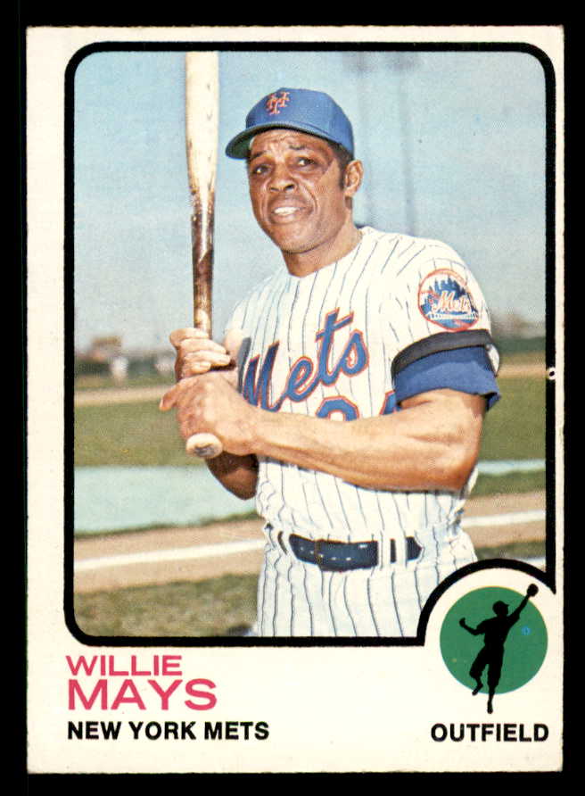 1973 Topps Baseball #305 Willie Mays Mets EX-MT 542288