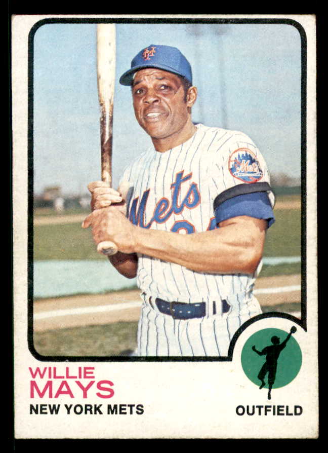 1973 Topps Baseball #305 Willie Mays Mets EX-MT 542289