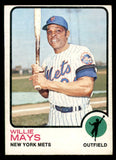 1973 Topps Baseball #305 Willie Mays Mets EX-MT 542289
