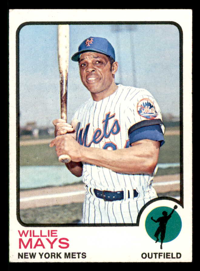 1973 Topps Baseball #305 Willie Mays Mets EX-MT 542290