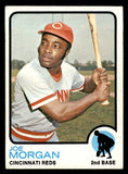 1973 Topps Baseball #230 Joe Morgan Reds EX 542291