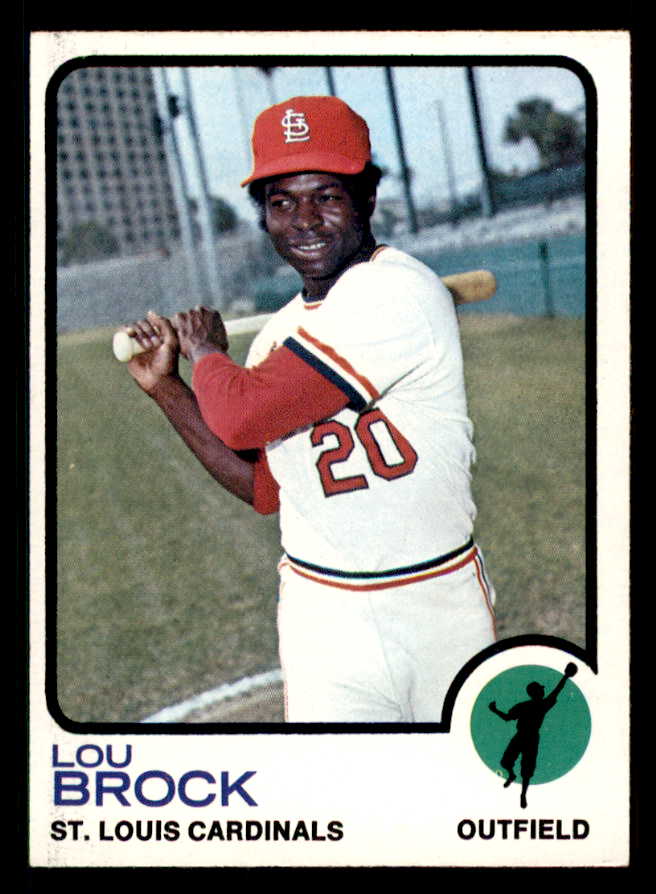 1973 Topps Baseball #320 Lou Brock Cardinals NR-MT 542303