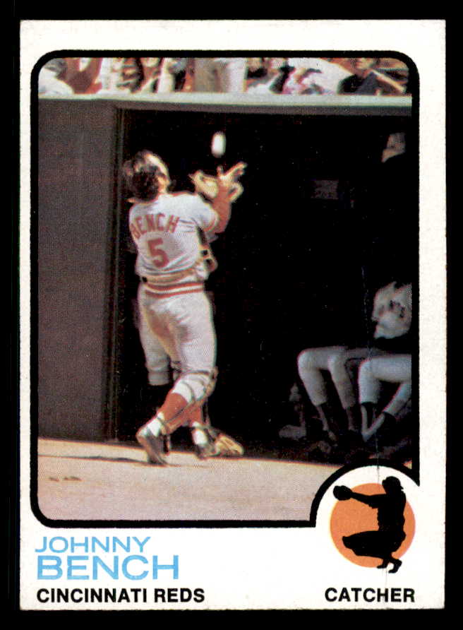 1973 Topps Baseball #380 Johnny Bench Reds EX-MT 542308