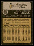 1973 Topps Baseball #245 Carl Yastrzemski Red Sox EX 542320