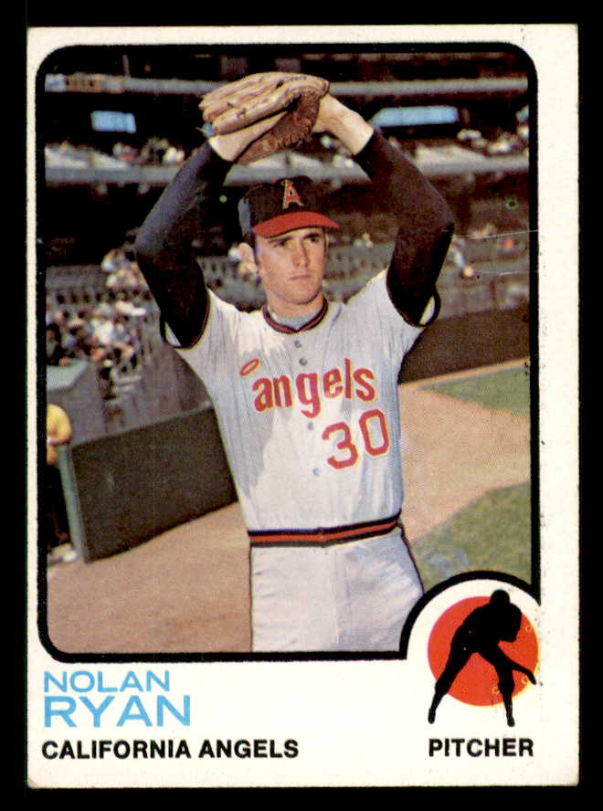 1973 Topps Baseball #220 Nolan Ryan Angels EX 542321