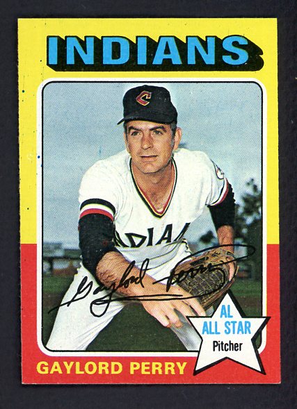 1975 Topps Baseball #530 Gaylord Perry Indians VG-EX 542332