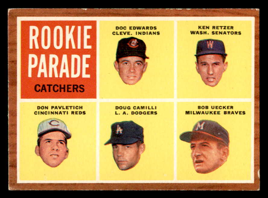 1962 Topps Baseball #594 Bob Uecker Braves VG-EX 542333
