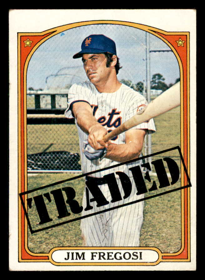 1972 Topps Baseball #755 Jim Fregosi TR Mets VG-EX 542334