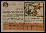 1962 Topps Baseball #176 Eddie Yost Angels EX-MT Variation 542341