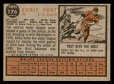 1962 Topps Baseball #176 Eddie Yost Angels EX Variation 542343