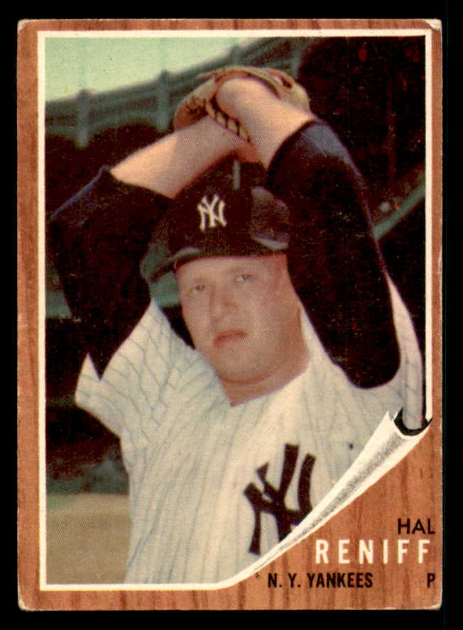1962 Topps Baseball #139 Hal Reniff Yankees VG-EX Pitching 542348