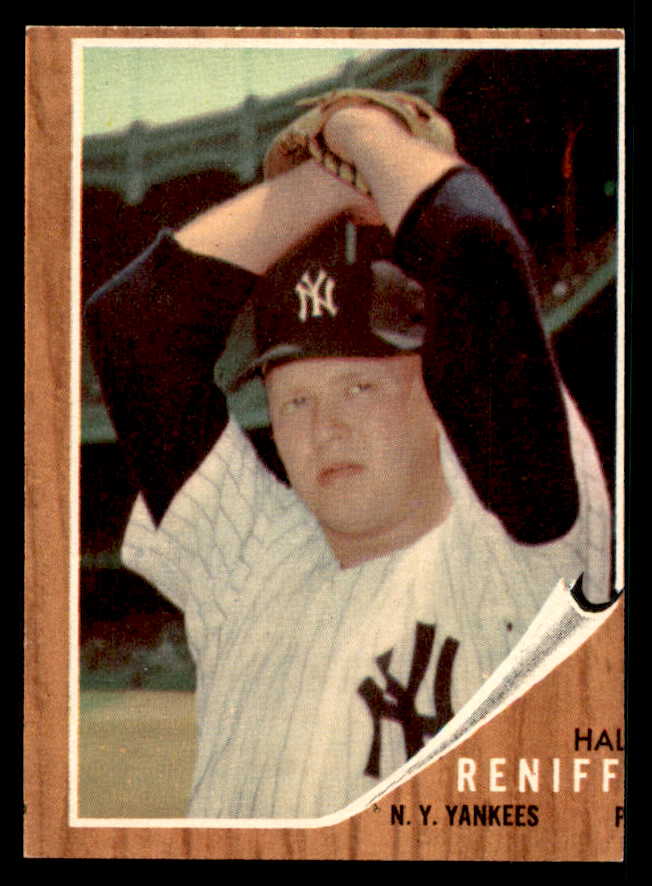 1962 Topps Baseball #139 Hal Reniff Yankees VG-EX Pitching 542350
