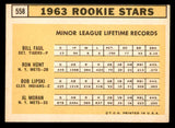 1963 Topps Baseball #558 Ron Hunt Mets EX-MT 542352
