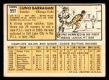 1963 Topps Baseball #557 Cuno Barragan Cubs VG-EX 542353