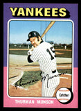 1975 Topps Baseball #020 Thurman Munson Yankees EX-MT 542362