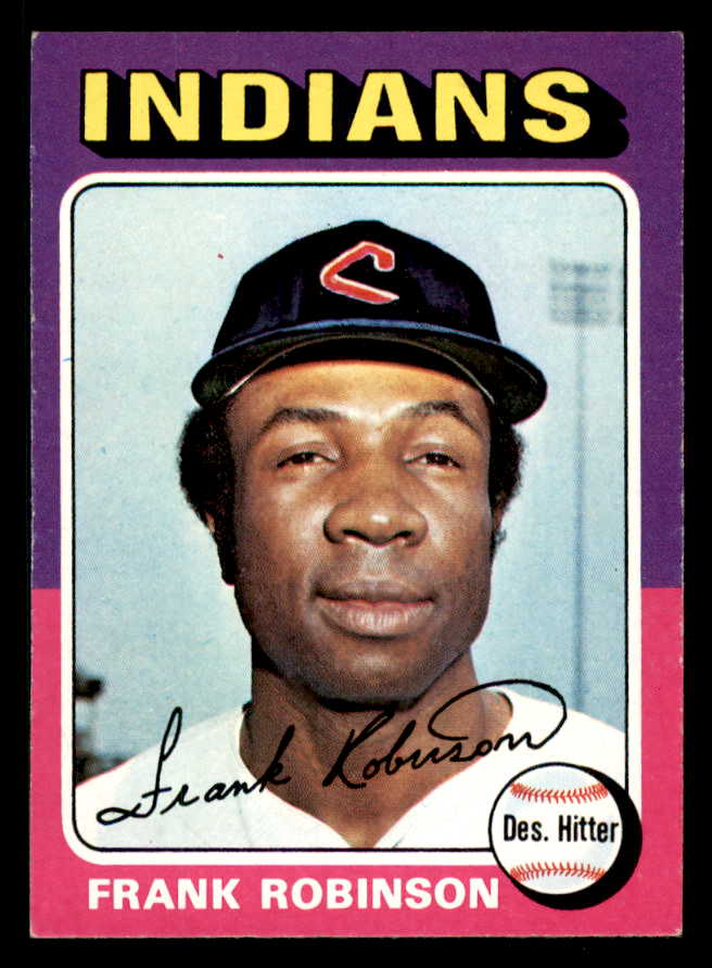 1975 Topps Baseball #580 Frank Robinson Indians EX-MT 542363