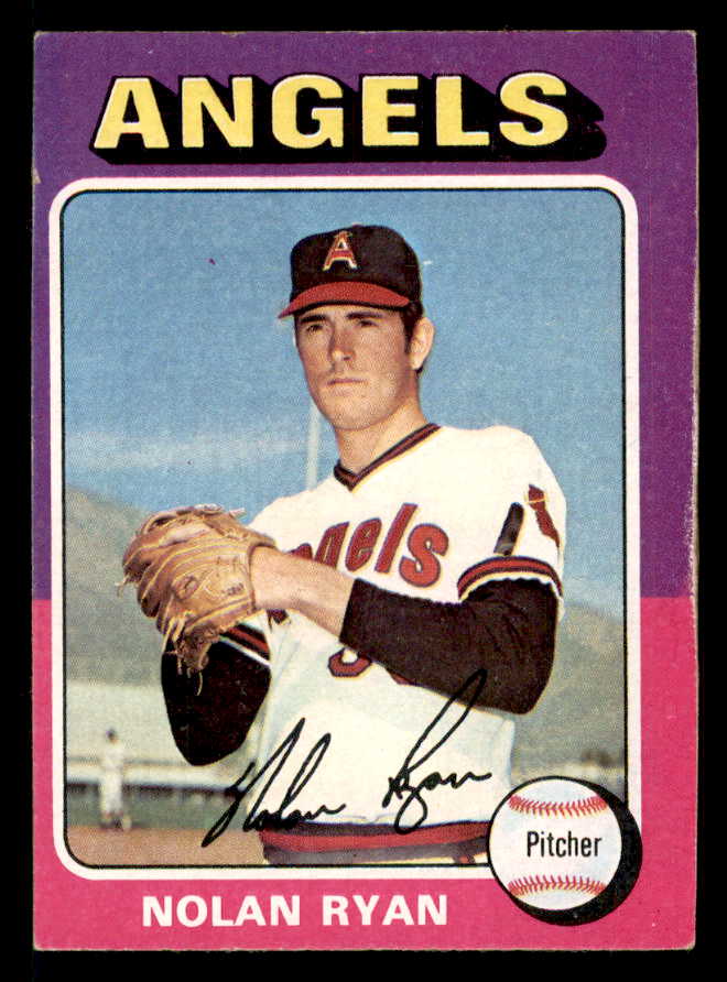 1975 Topps Baseball #500 Nolan Ryan Angles EX-MT 542364