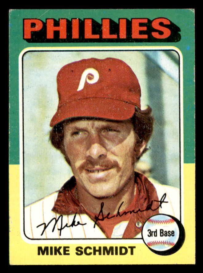 1975 Topps Baseball #070 Mike Schmidt Phillies EX 542366