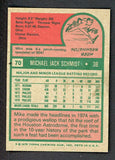 1975 Topps Baseball #070 Mike Schmidt Phillies EX-MT 542367