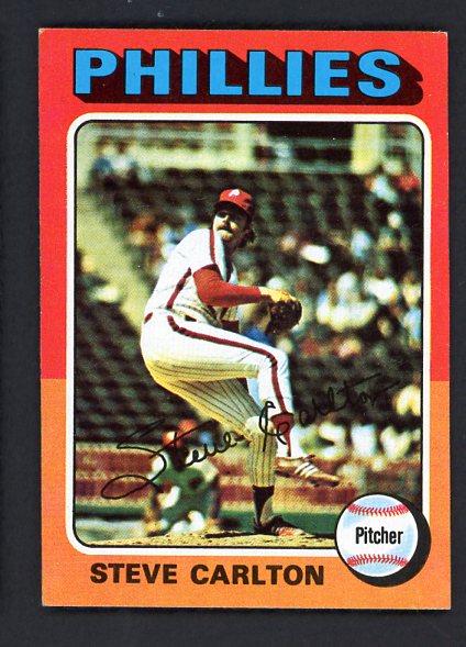 1975 Topps Baseball #185 Steve Carlton Phillies EX-MT 542372