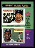1975 Topps Baseball #194 Mickey Mantle Don Newcombe EX-MT 542373