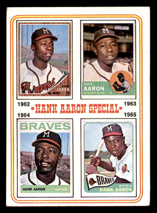 1974 Topps Baseball #004 Hank Aaron Braves VG-EX 542376