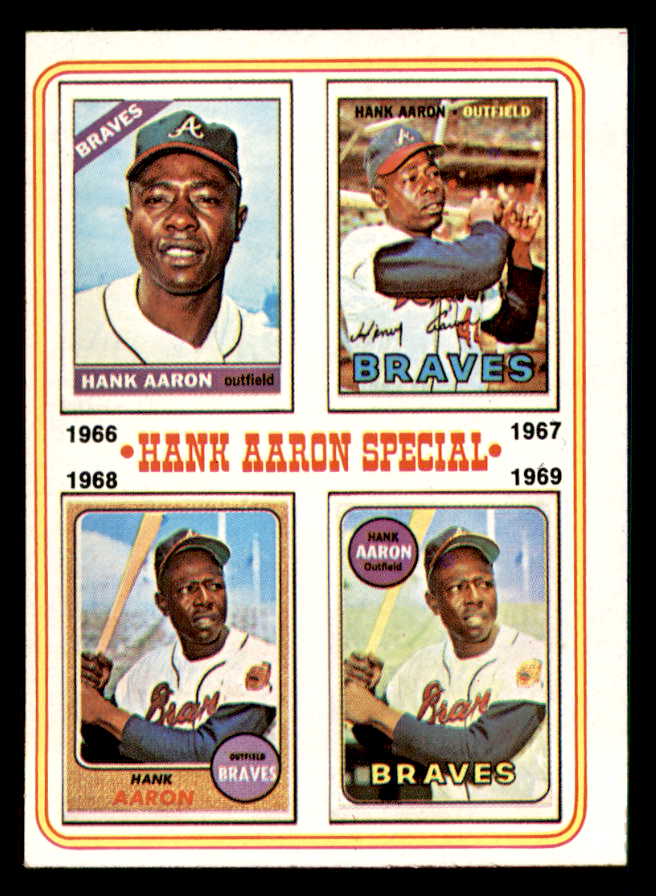 1974 Topps Baseball #005 Hank Aaron Braves EX-MT 542377