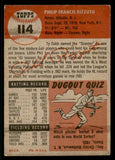 1953 Topps Baseball #114 Phil Rizzuto Yankees EX 542388
