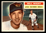 1956 Topps Baseball #286 Bill Wight Orioles EX-MT 542392