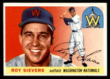 1955 Topps Baseball #016 Roy Sievers Senators EX-MT 542396