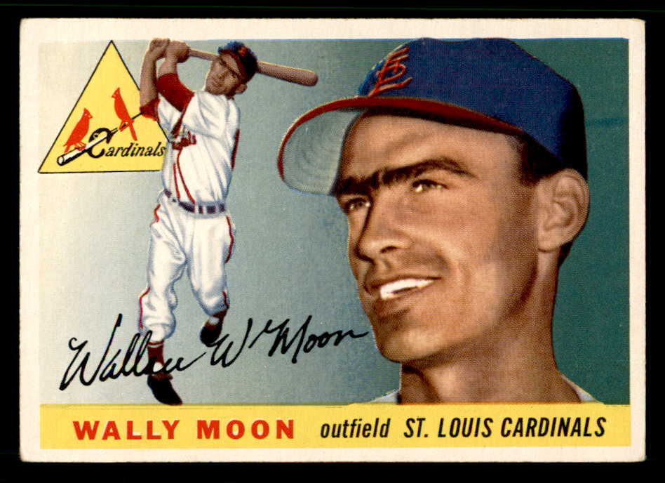 1955 Topps Baseball #067 Wally Moon Cardinals VG-EX 542398