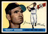 1955 Topps Baseball #001 Dusty Rhodes Giants EX 542401