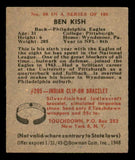 1948 Bowman Football #088 Ben Kish Eagles EX-MT 542404