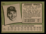 1971 Topps Baseball #250 Johnny Bench Reds EX-MT 542410