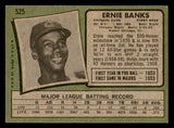 1971 Topps Baseball #525 Ernie Banks Cubs EX-MT 542411