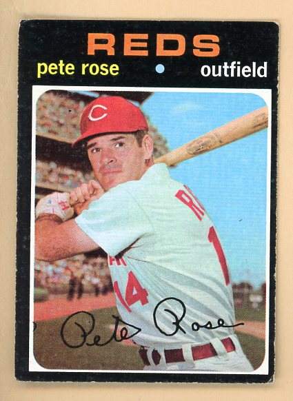 1971 Topps Baseball #100 Pete Rose Reds VG-EX 542413