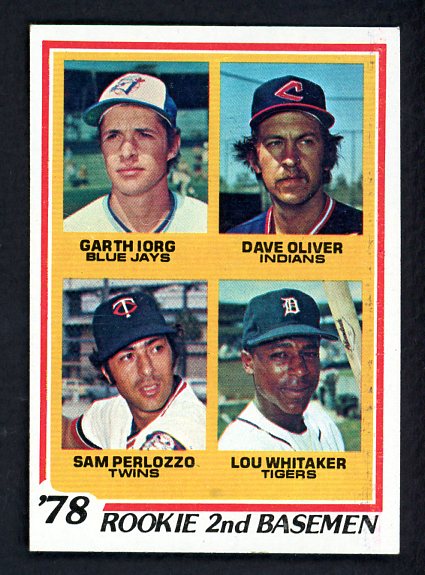 1978 Topps Baseball #704 Lou Whitaker Tigers NR-MT 542416