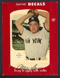 1952 Star Cal Decals 1 #070A Allie Reynolds Yankees 542418