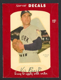 1952 Star Cal Decals 1 #070D Vic Raschi Yankees 542424