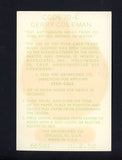 1952 Star Cal Decals 1 #070E Jerry Coleman Yankees no envelope 542426