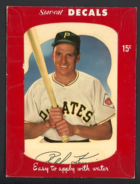 1952 Star Cal Decals 1 #077B Ralph Kiner Pirates 542444