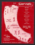 1952 Star Cal Decals 1 #077B Ralph Kiner Pirates 542444