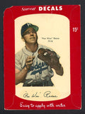 1952 Star Cal Decals 1 #079B Pee Wee Reese Dodgers 542453