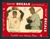 1952 Star Cal Decals 2 #092C Bob Rush Hank Sauer 542473