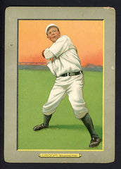 1910 T3 Turkey Red #096 Bob Groom Senators scrapbook 542483