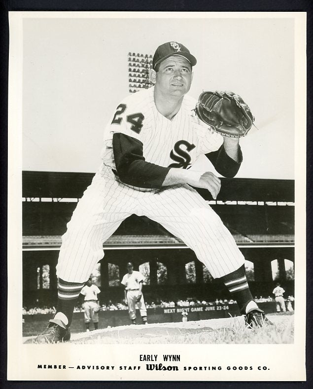 1950's-70's Wilson Advisory Staff Early Wynn White Sox EX 542514