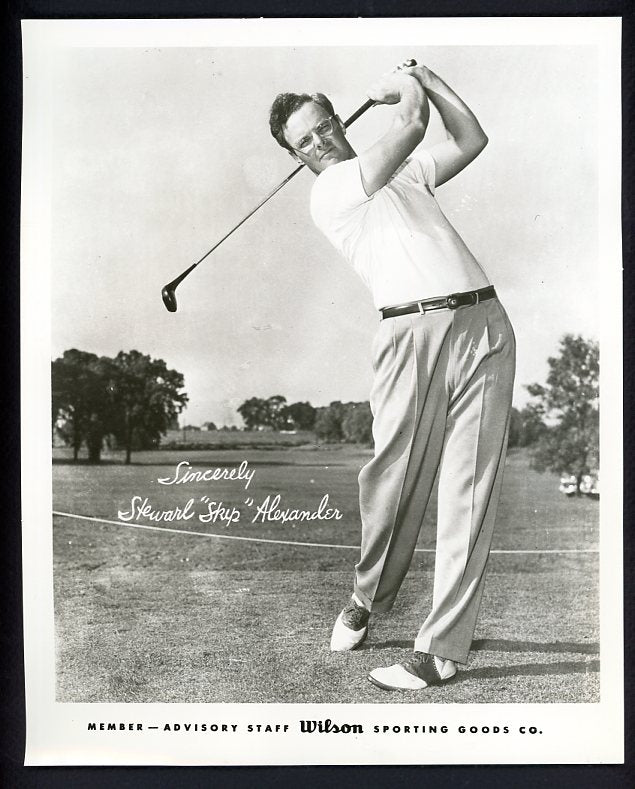 1950's-70's Wilson Advisory Staff Skip Alexander Golf EX-MT 542526