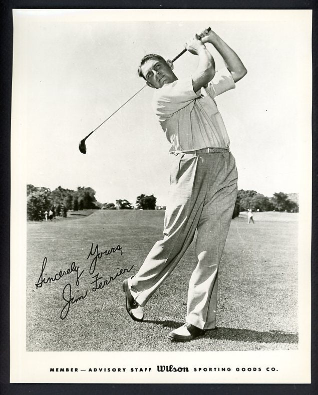 1950's-70's Wilson Advisory Staff Jim Ferrier Golf EX-MT 542530